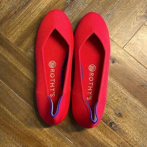 Red Rothy’s Flats - BRAND NEW